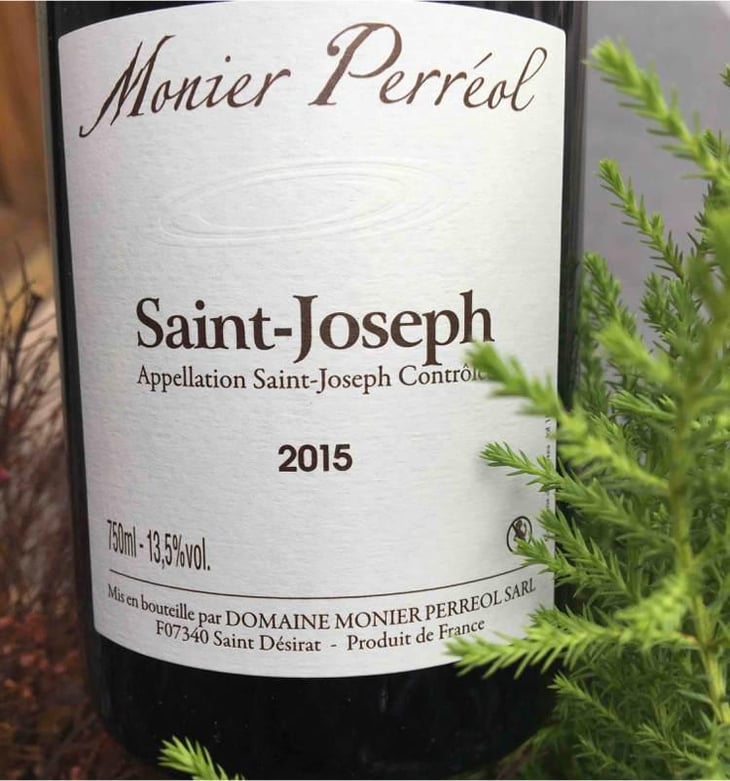 Saint-Joseph - Domaine Monier-Perréol - Guillaume & Jean-Pierre Monier & Philippe Perréol 