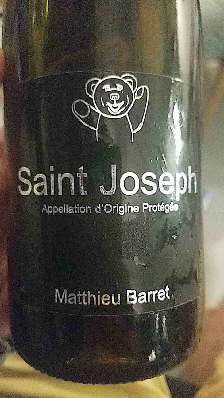Saint Joseph - Domaine du Coulet - Matthieu Barret 
