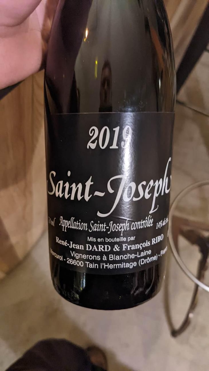 Saint Joseph - "Pitrou" - Rouge - Dard & Ribo - René-Jean Dard & François Ribo 