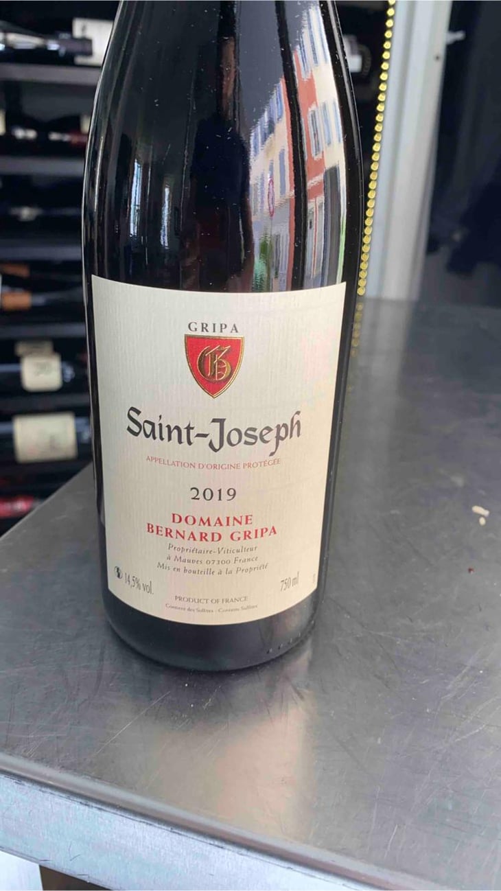Saint Joseph - Domaine Bernard Gripa - Bernard Gripa -2019