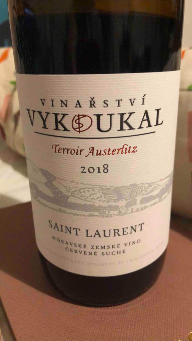 Saint Laurent - Vinařství Vykoukal - Zdeněk Vykoukal 