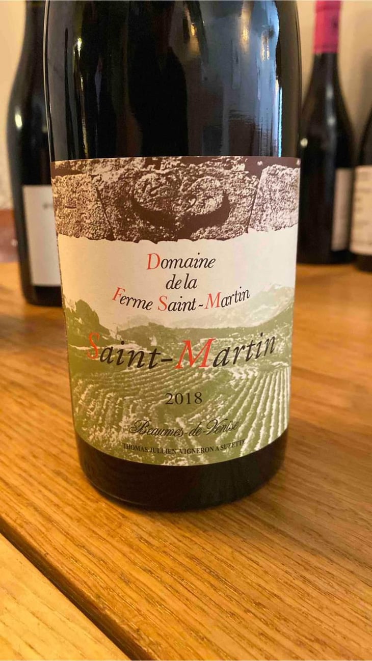 Saint-Martin - La Ferme Saint-Martin - Les Vins de Thomas - Sophie & Thomas Jullien 