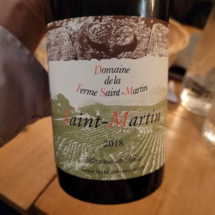 Saint-Martin - La Ferme Saint-Martin - Les Vins de Thomas - Sophie & Thomas Jullien 