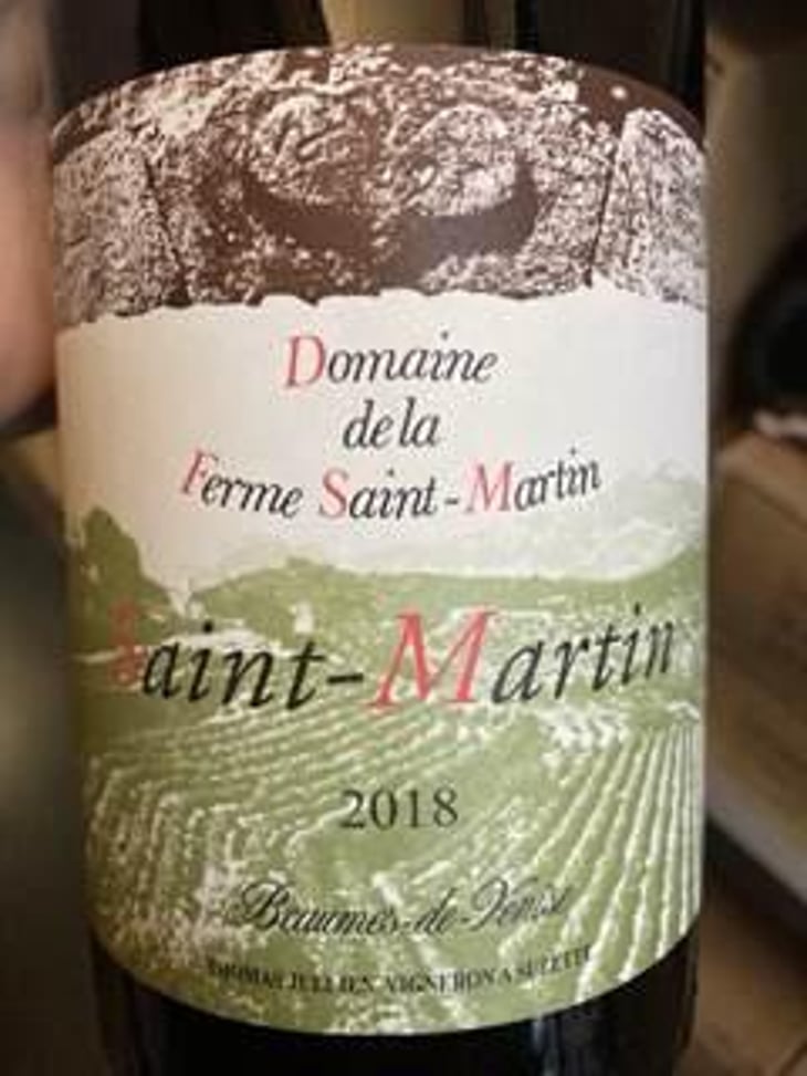 Saint-Martin - La Ferme Saint-Martin - Les Vins de Thomas - Sophie & Thomas Jullien 