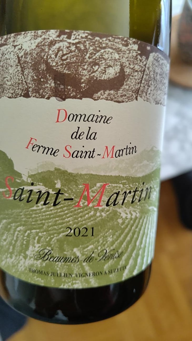Saint-Martin - La Ferme Saint-Martin - Les Vins de Thomas - Sophie & Thomas Jullien 