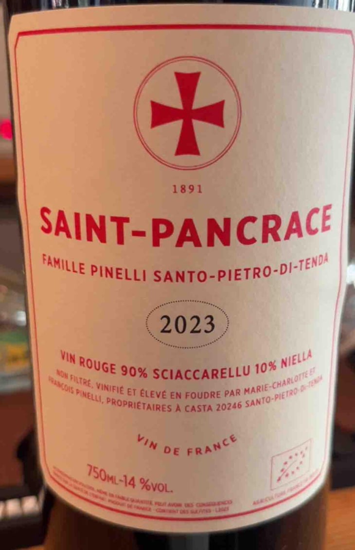 Saint-Pancrace - Domaine Pinelli - Marie-Charlotte Pinelli -2021