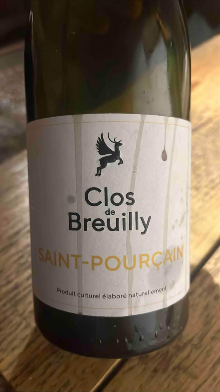 Saint-Pourçain Blanc - Clos De Breuilly - Wiliamn Taÿ-Pamart, Ambroise Demonceaux & Brian Barbara -2020
