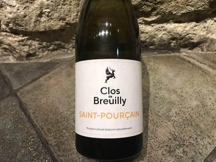 Saint-Pourçain Blanc - Clos De Breuilly - Wiliamn Taÿ-Pamart, Ambroise Demonceaux & Brian Barbara -2020