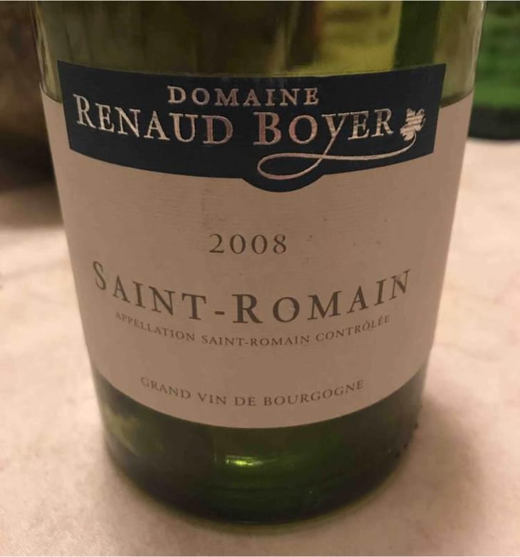 Saint-Romain Blanc - Domaine Renaud Boyer - Renaud Boyer 