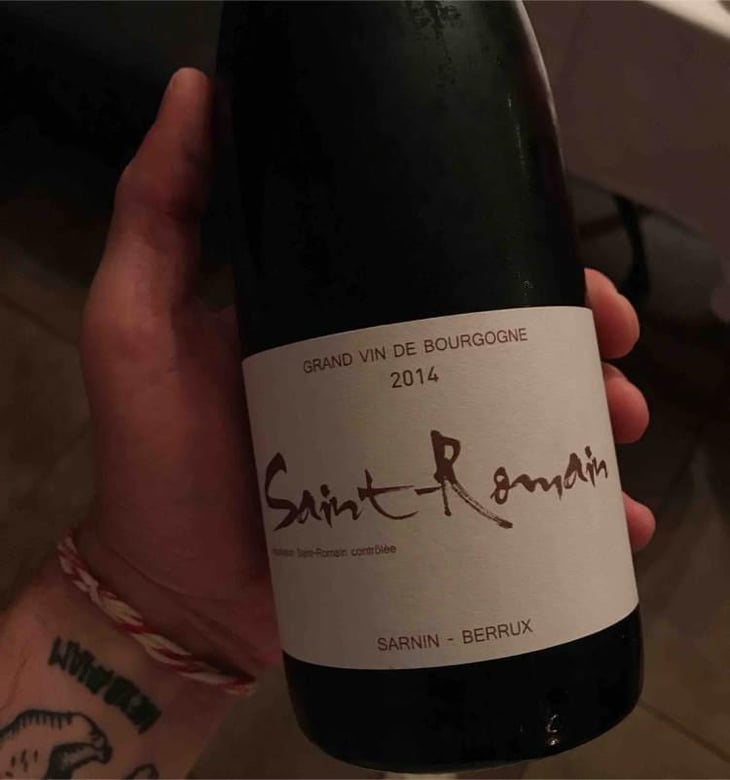 Saint-Romain (blanc) - Sarnin-Berrux - Jean-Pascal Sarnin & Jean-Marie Berrux 