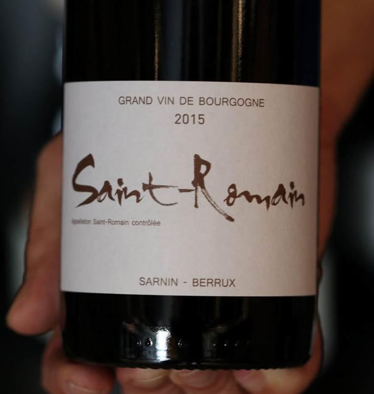 Saint-Romain (blanc) - Sarnin-Berrux - Jean-Pascal Sarnin & Jean-Marie Berrux 