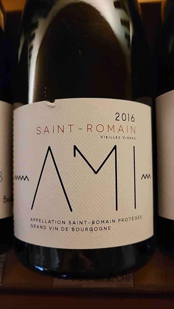 Saint-Romain Blanc Vieilles-Vignes - Domaine Ami - Paul Marchand-Perarnau & Willy Roulendes -2016