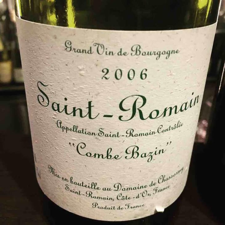 Saint-Romain "Combe Bazin" - Domaine de Chassorney - Frédéric Cossard 
