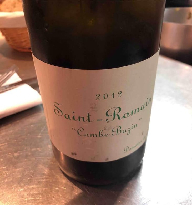 Saint-Romain "Combe Bazin" - Domaine de Chassorney - Frédéric Cossard 