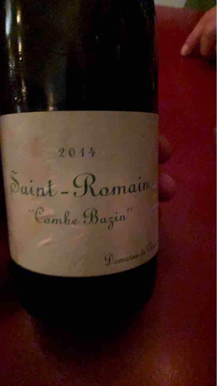 Saint-Romain "Combe Bazin" - Domaine de Chassorney - Frédéric Cossard 