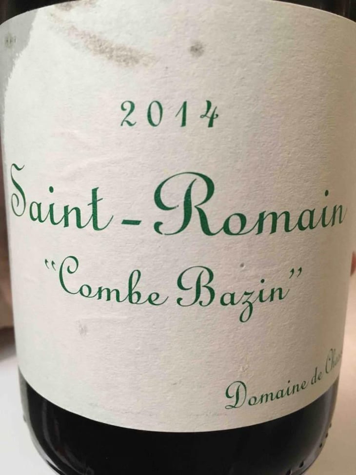Saint-Romain "Combe Bazin" - Domaine de Chassorney - Frédéric Cossard 
