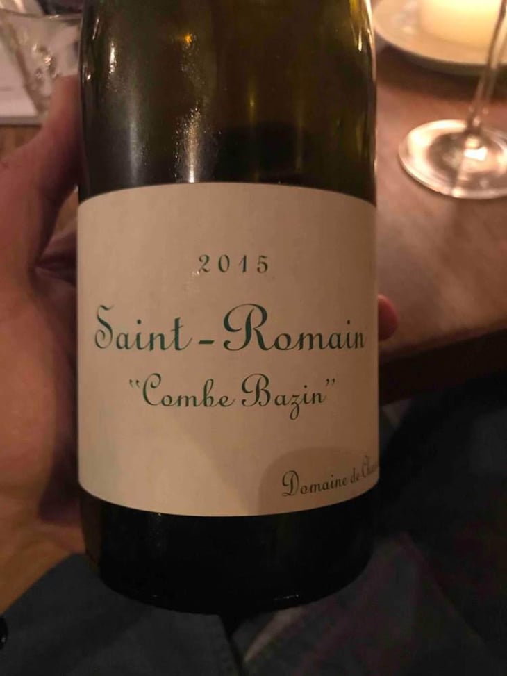 Saint-Romain "Combe Bazin" - Domaine de Chassorney - Frédéric Cossard 