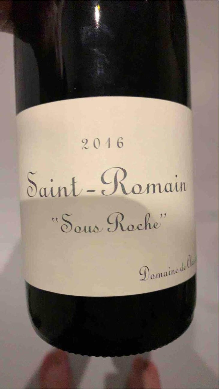 Saint-Romain "Combe Bazin" - Domaine de Chassorney - Frédéric Cossard 