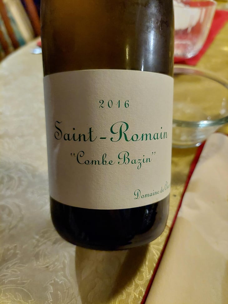 Saint-Romain "Combe Bazin" - Domaine de Chassorney - Frédéric Cossard 