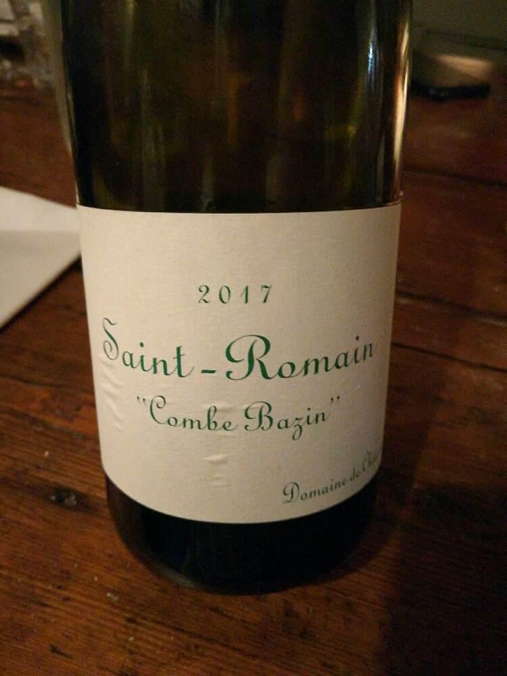 Saint-Romain "Combe Bazin" - Domaine de Chassorney - Frédéric Cossard 