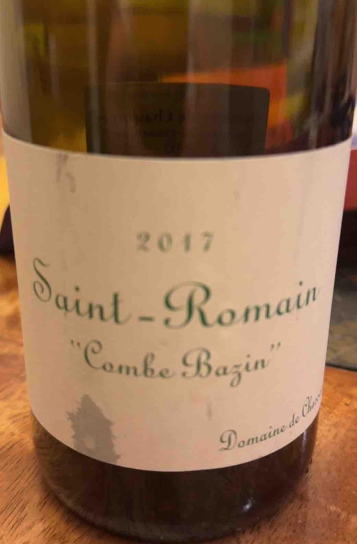 Saint-Romain "Combe Bazin" - Domaine de Chassorney - Frédéric Cossard 