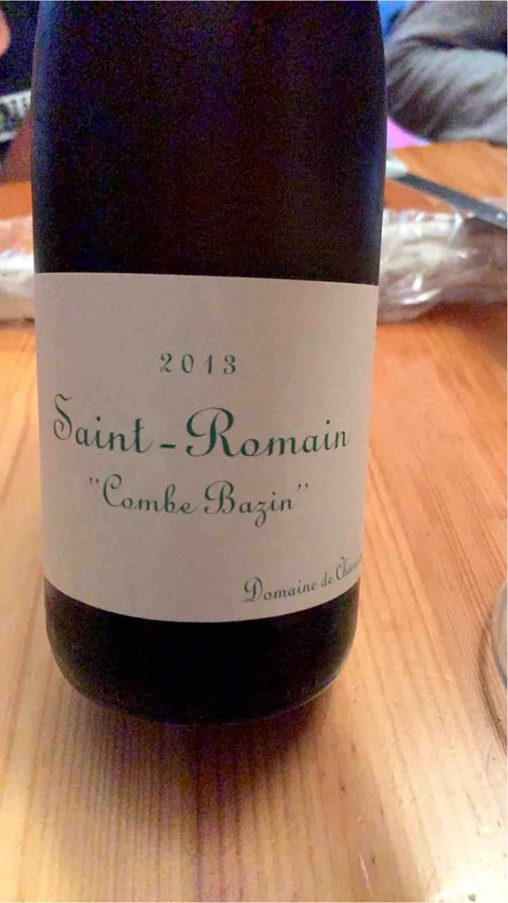 Saint-Romain "Combe Bazin" - Domaine de Chassorney - Frédéric Cossard 