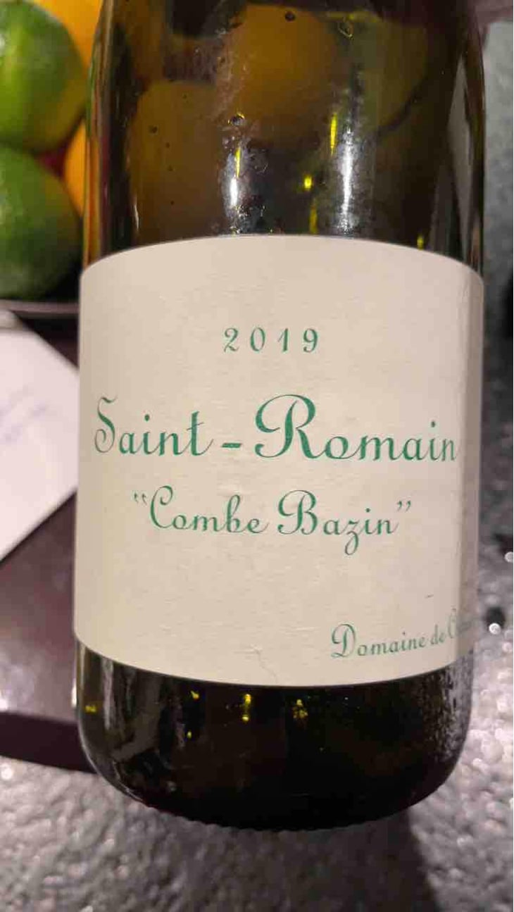 Saint-Romain "Combe Bazin" - Domaine de Chassorney - Frédéric Cossard 