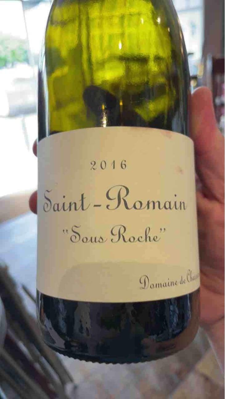 Saint-Romain "Combe Bazin" - Domaine de Chassorney - Frédéric Cossard 