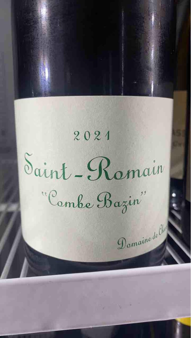Saint-Romain "Combe Bazin" - Domaine de Chassorney - Frédéric Cossard 