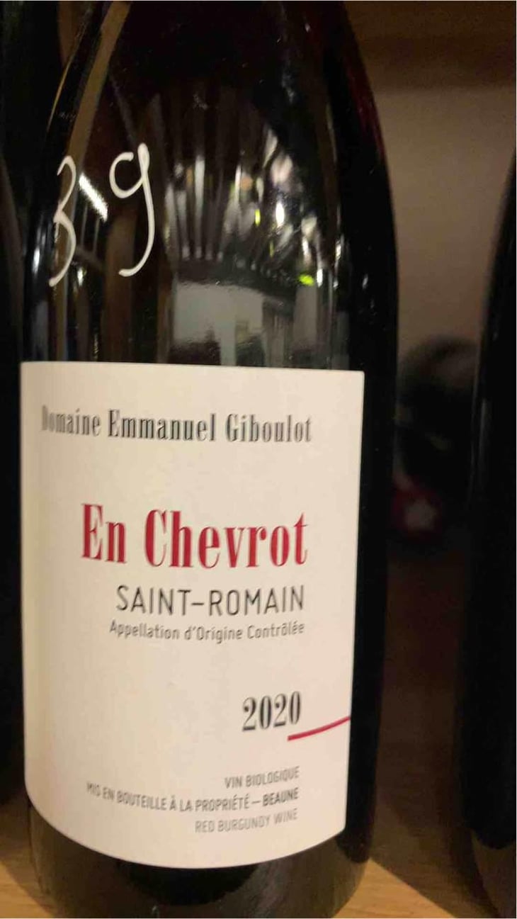 Saint-Romain "En-Chevrot" Rouge - Domaine Emmanuel Giboulot - Emmanuel Giboulot 