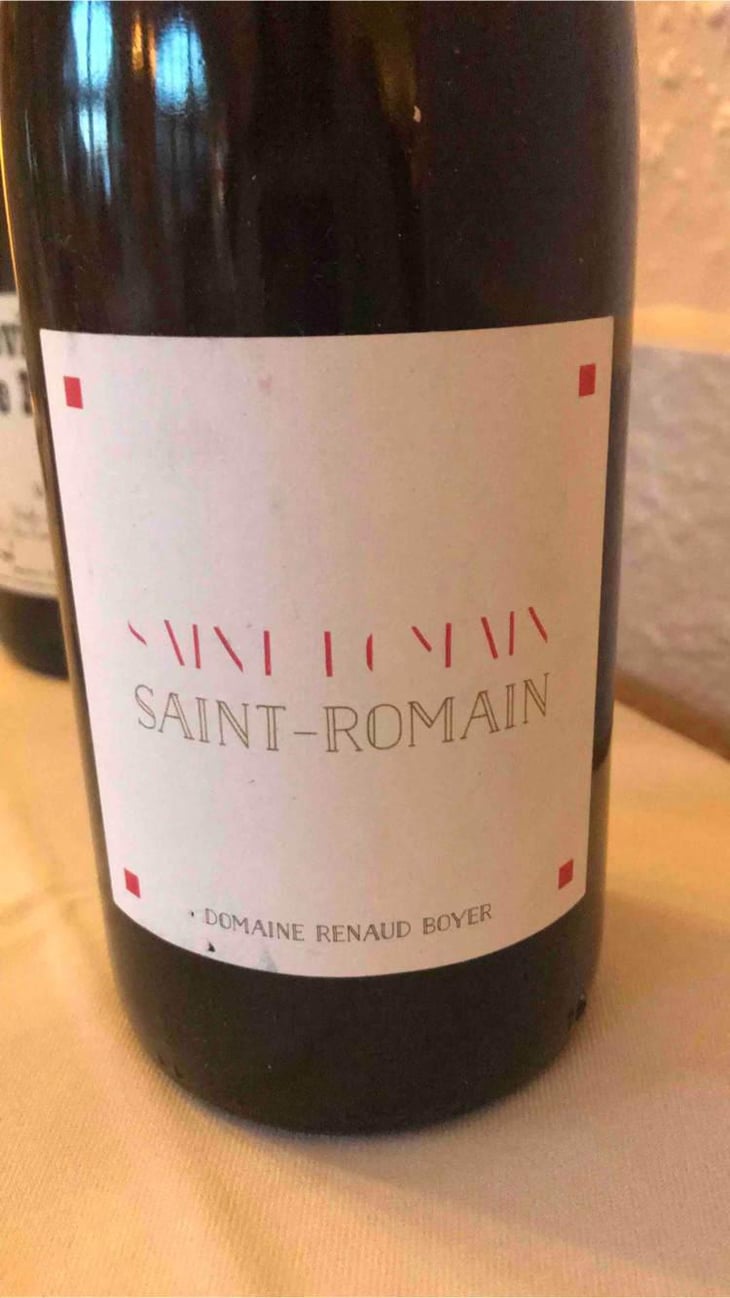 Saint-Romain Rouge - Domaine Renaud Boyer - Renaud Boyer 