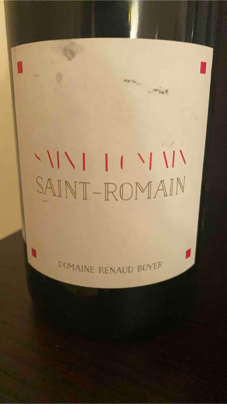 Saint-Romain Rouge - Domaine Renaud Boyer - Renaud Boyer 