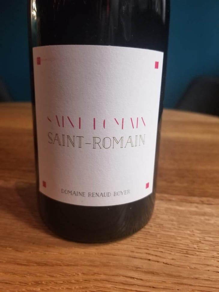 Saint-Romain Rouge - Domaine Renaud Boyer - Renaud Boyer 