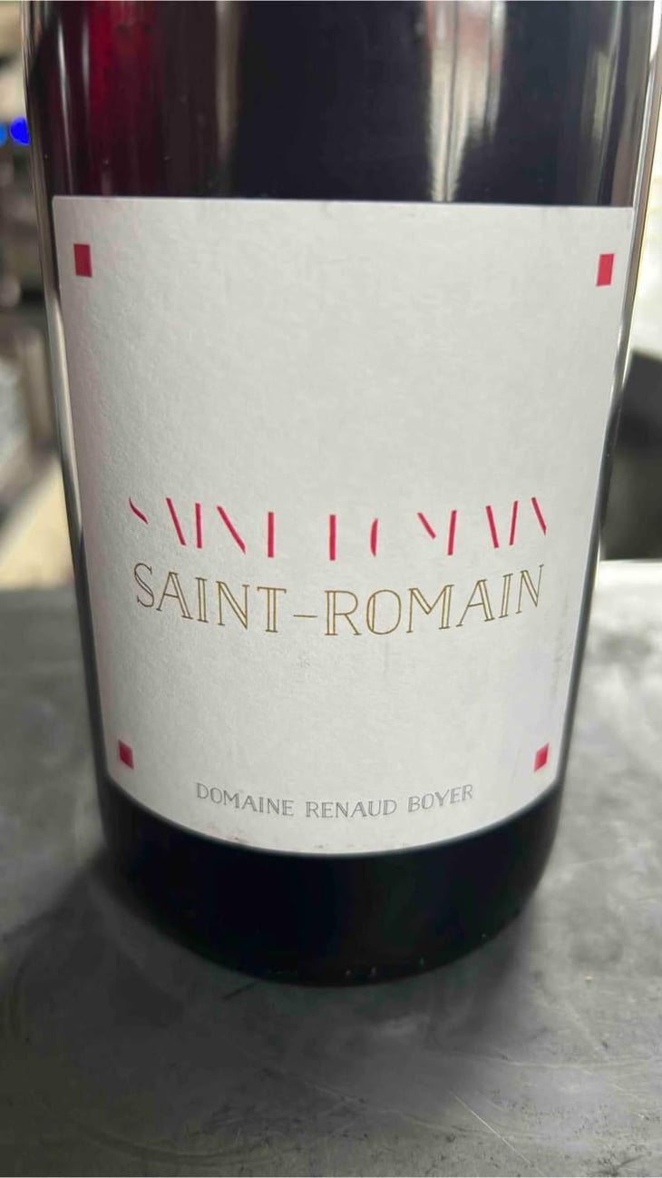 Saint-Romain Rouge - Domaine Renaud Boyer - Renaud Boyer 