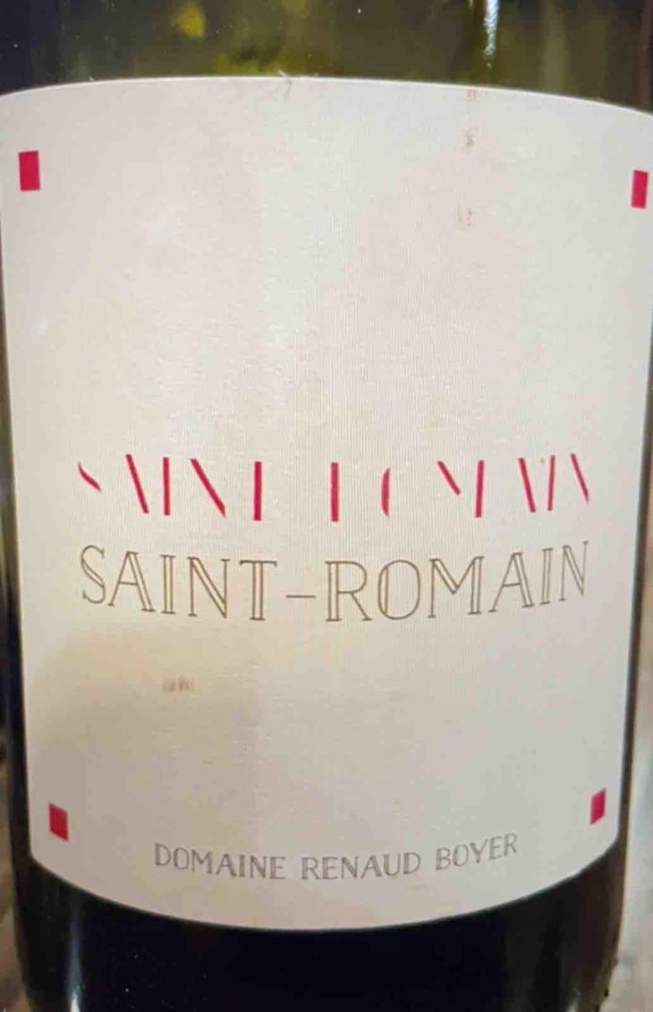 Saint-Romain Rouge - Domaine Renaud Boyer - Renaud Boyer 