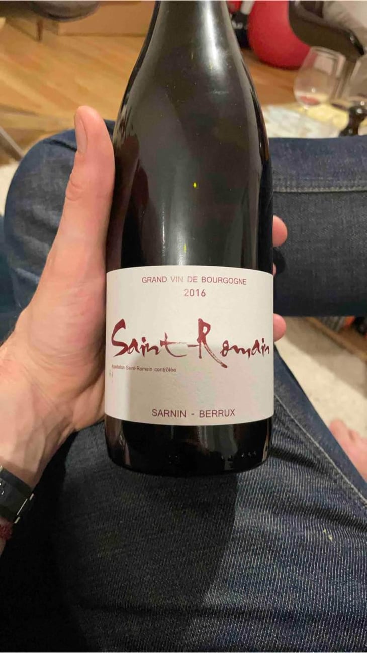 Saint-Romain (rouge) - Sarnin-Berrux - Jean-Pascal Sarnin & Jean-Marie Berrux 