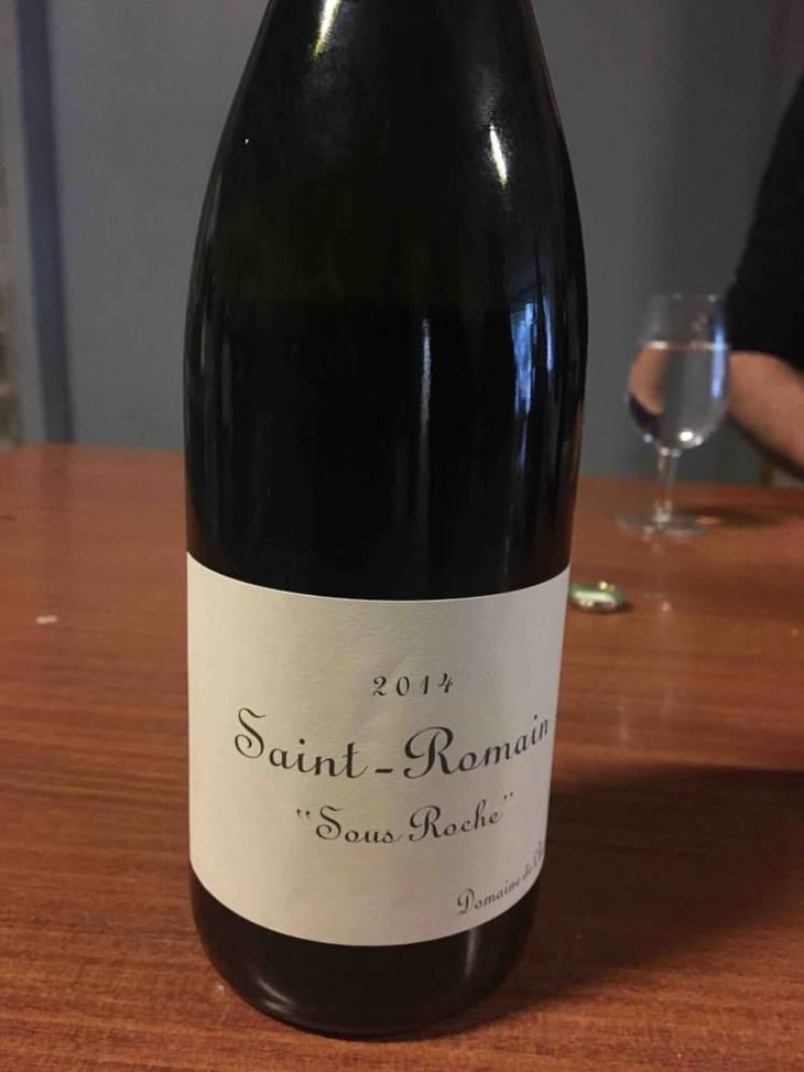 Saint-Romain "Sous Roche" - Domaine de Chassorney - Frédéric Cossard -2017