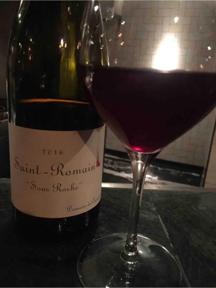 Saint-Romain "Sous Roche" - Domaine de Chassorney - Frédéric Cossard -2017