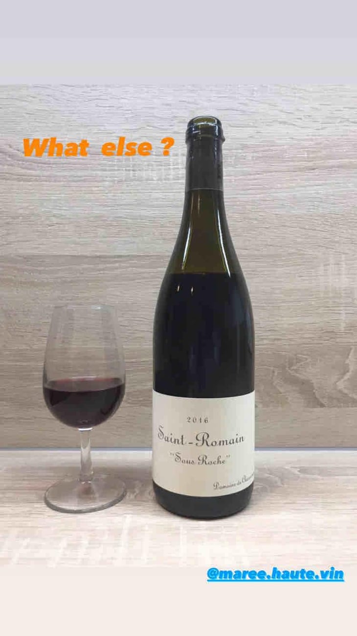 Saint-Romain "Sous Roche" - Domaine de Chassorney - Frédéric Cossard -2017
