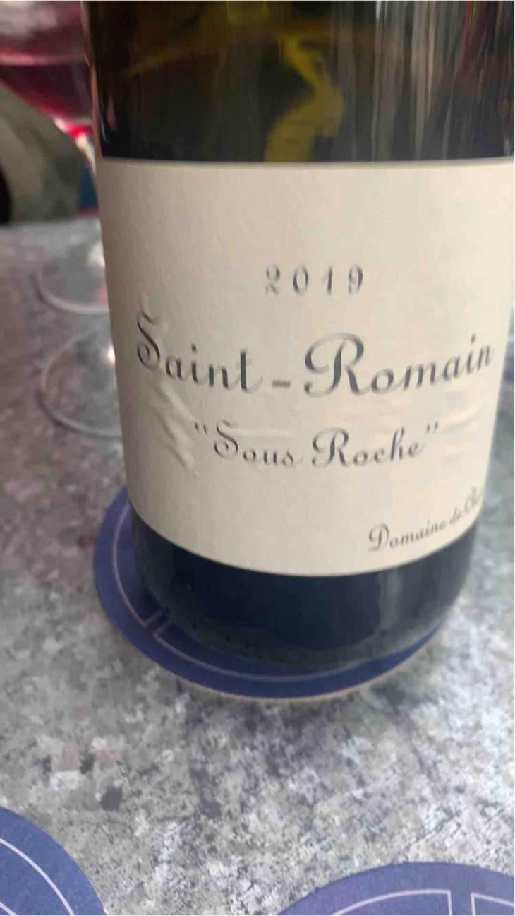 Saint-Romain "Sous Roche" - Domaine de Chassorney - Frédéric Cossard -2017