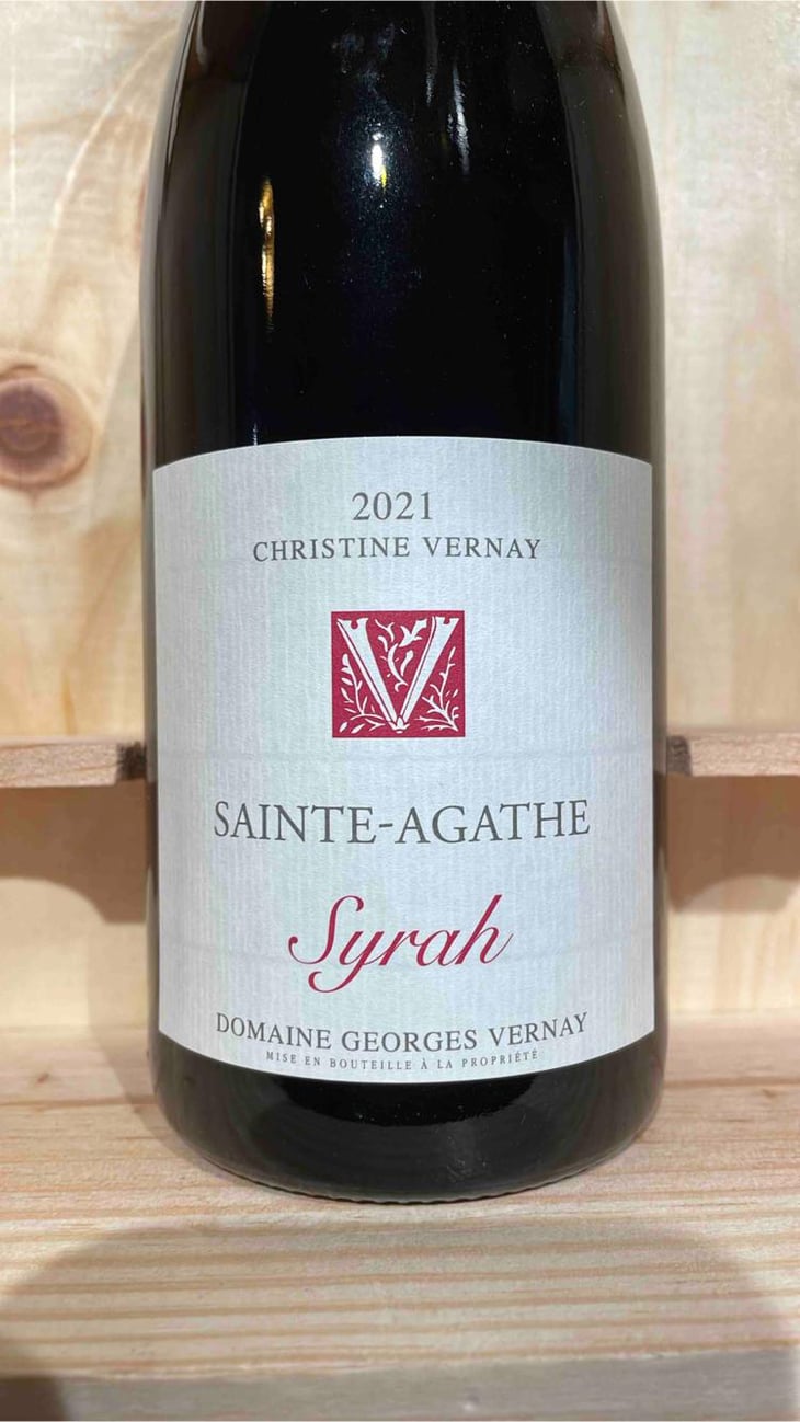 Sainte Agathe - Domaine George Vernay - Christine Vernay 