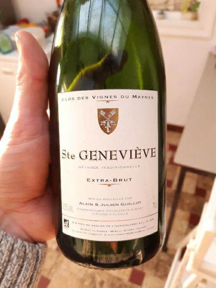 Sainte Geneviève Extra Brut - Clos des Vignes du Maynes - Julien Guillot 