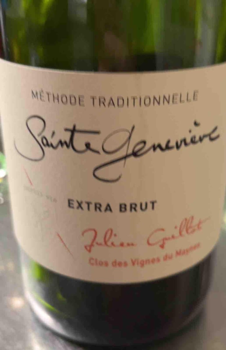 Sainte Geneviève Extra Brut - Clos des Vignes du Maynes - Julien Guillot 