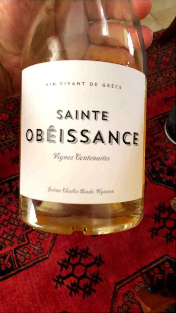Sainte Obéissance - Domaine de Kalathas - Jérôme Charles Binda 