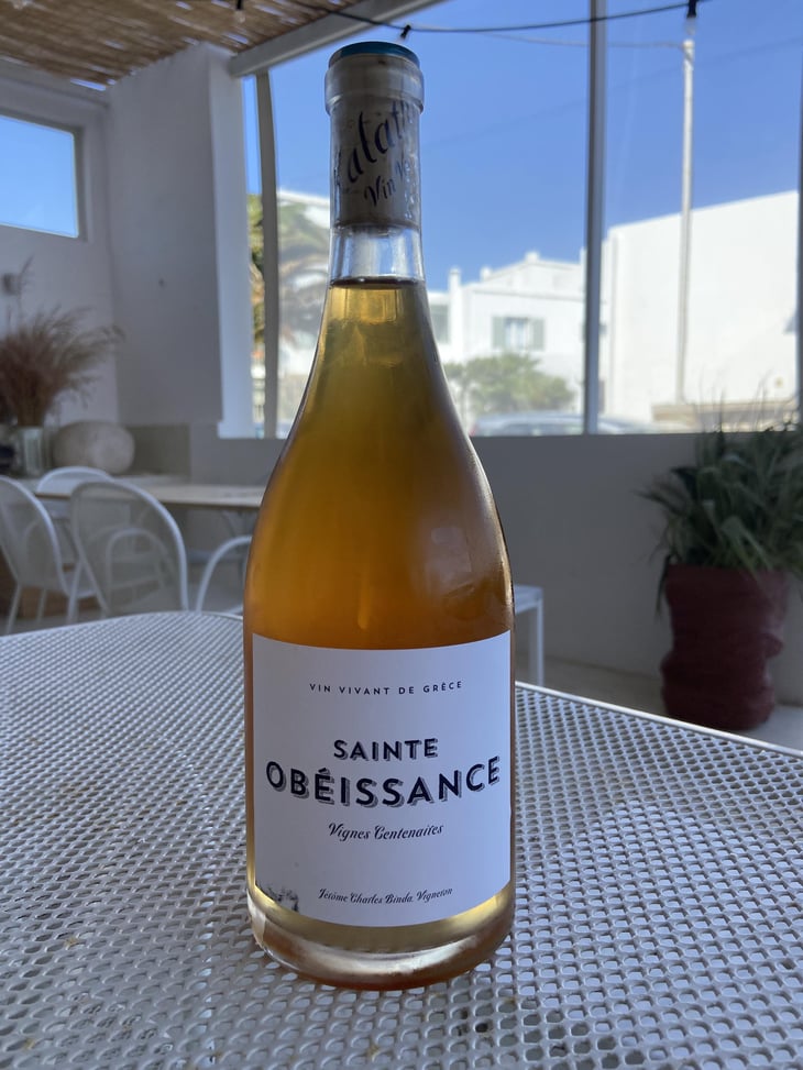 Sainte Obéissance - Domaine de Kalathas - Jérôme Charles Binda 