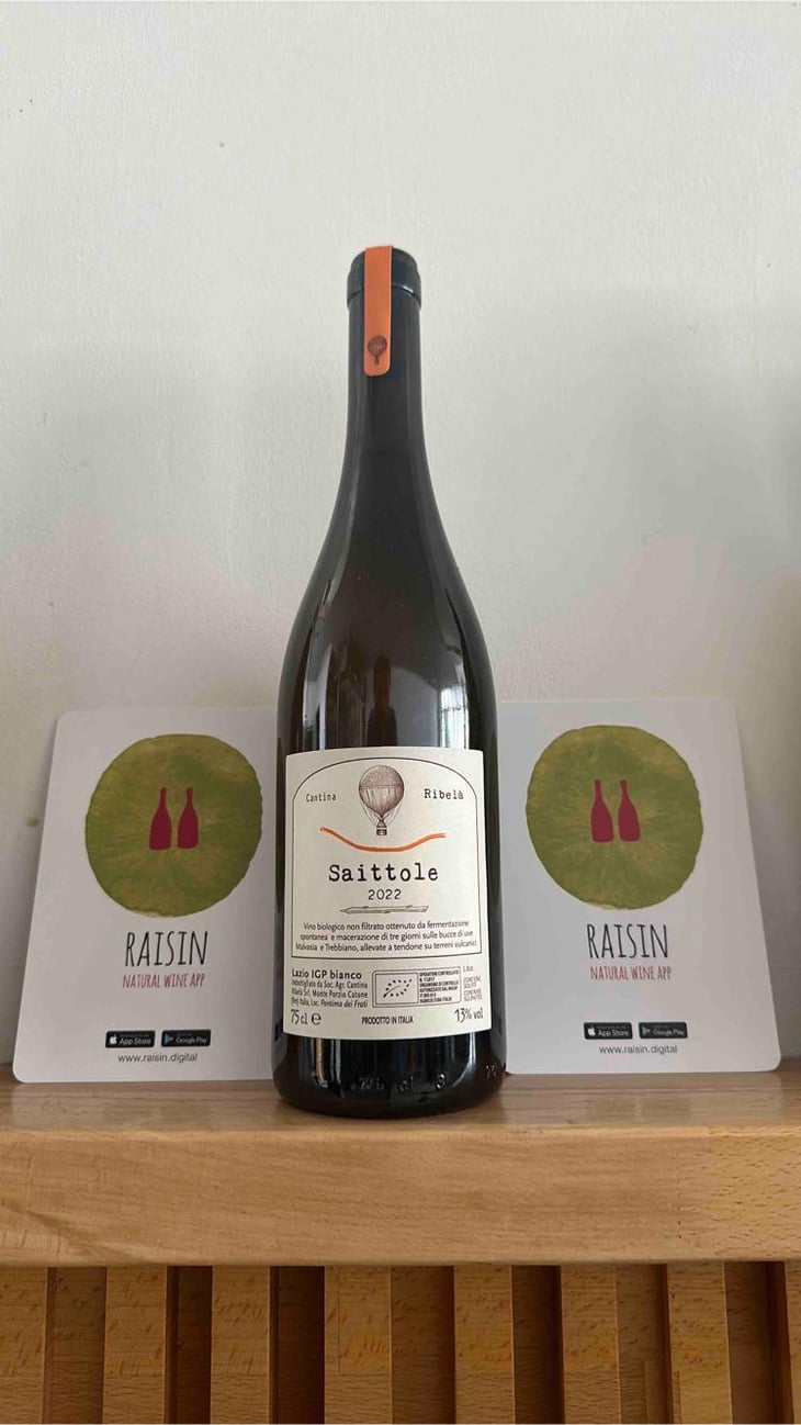 Saittole - Cantina Ribelà - Chiara Bianchi & Daniele Presutti 