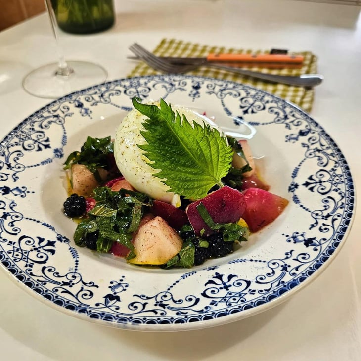 Salade De Betteraves, Fruits De Saison Et Mozzarella - Crème Cafe Comptoir - 801242