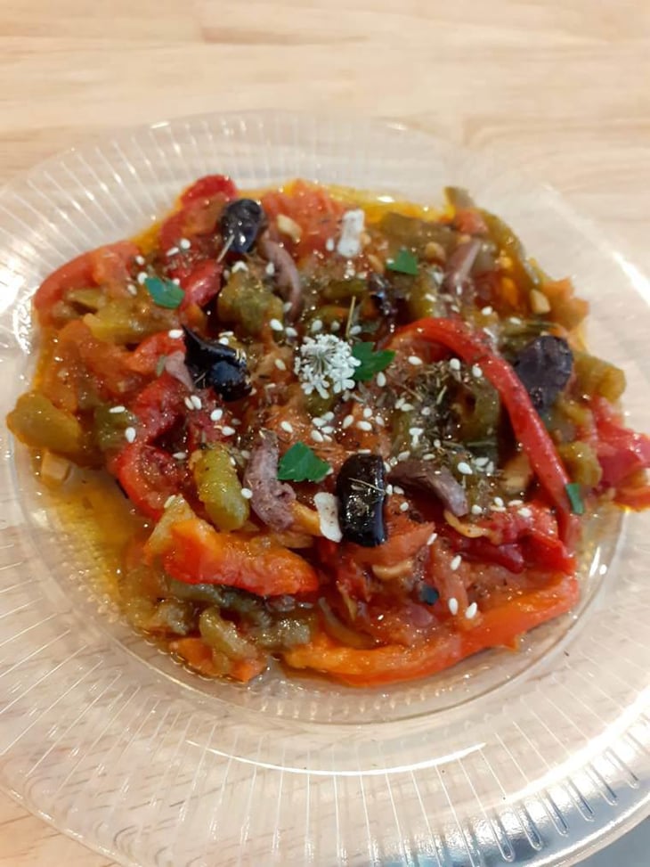 Salade De Légumes Grillés Maison - La Tête dans les Raisins - 500181