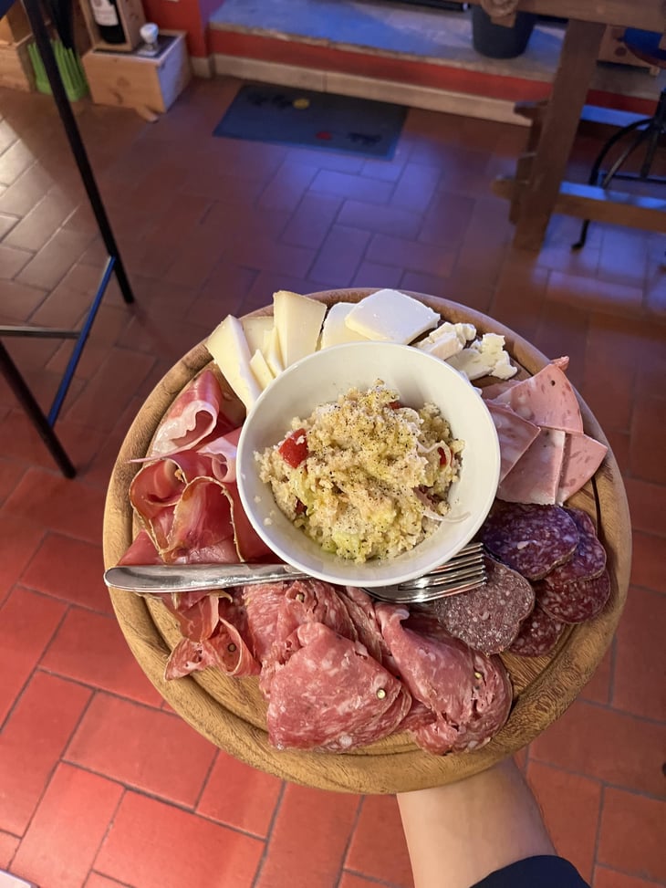 Salami And Cheese Plate - Da Pippo Enoteca Saletti - 777023
