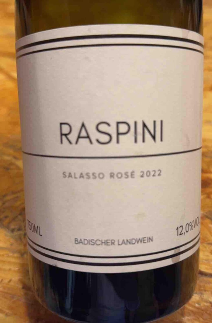 Salasso Rosé - Raspini Winery - Roberto Raspini 